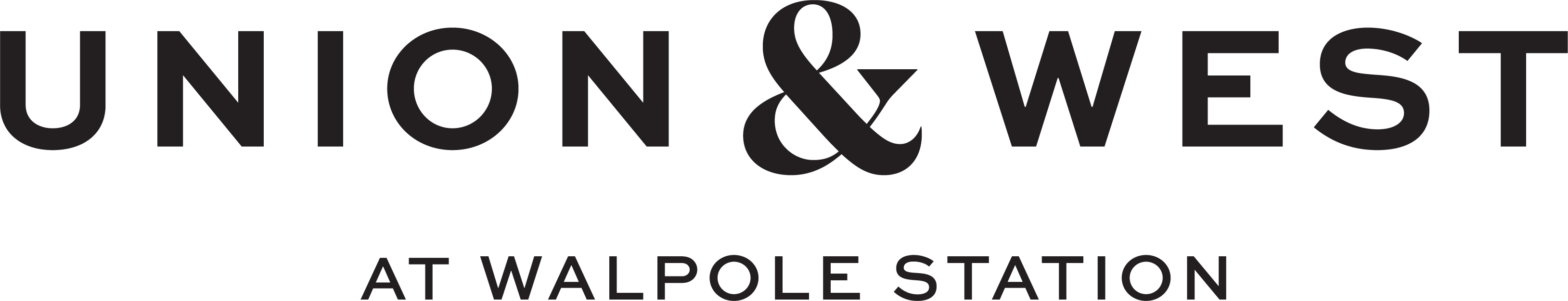 Union and West logo